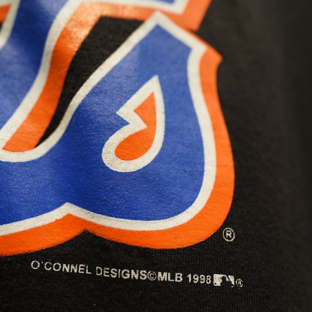 Original Mets First Ever Black T-Shirt 1-of-1 1998 (Never Worn)
